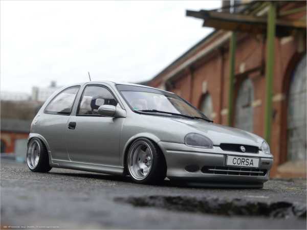 1:18 Opel Corsa B GSI STEFAN-BCW-Alufelgen mit OVP